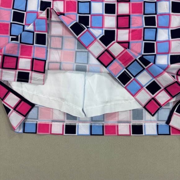 NEW Golftini Golf Skort Make It Happen Women's Size 6 Checkered Athletic - Picture 3 of 7